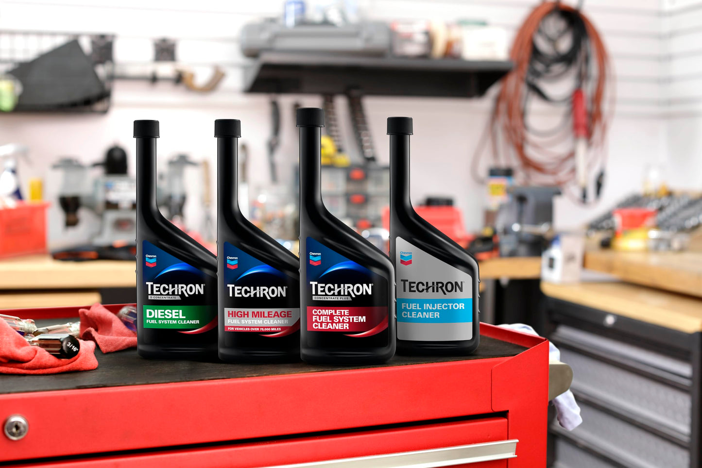 Chevron 65740-6PK 65740-CASE Techron Concentrate Plus Limpiador de Sistema de Combustible, 20 onzas, (Paquete de 6)