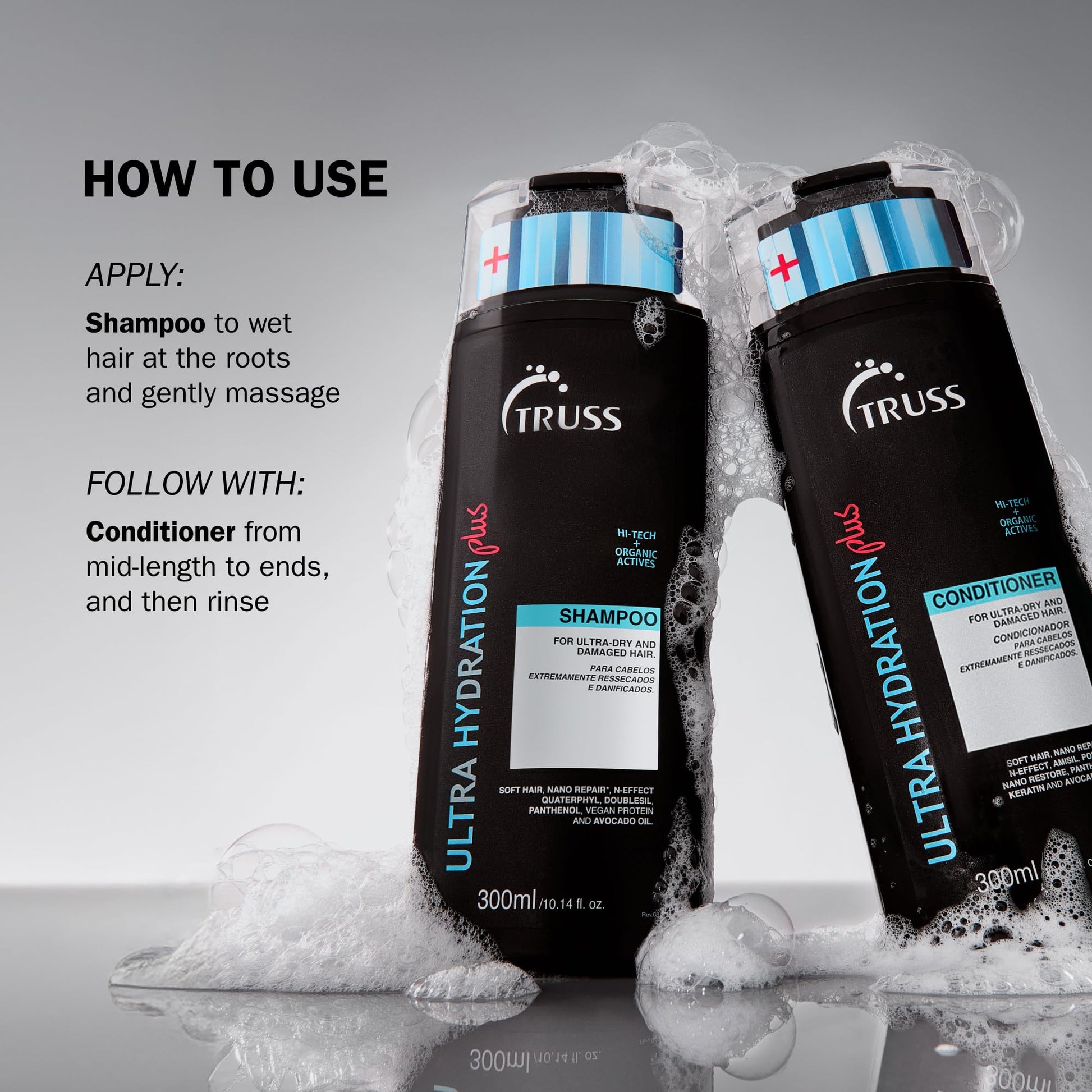 Shampoo Ultra Hydration Plus Truss 300ml
