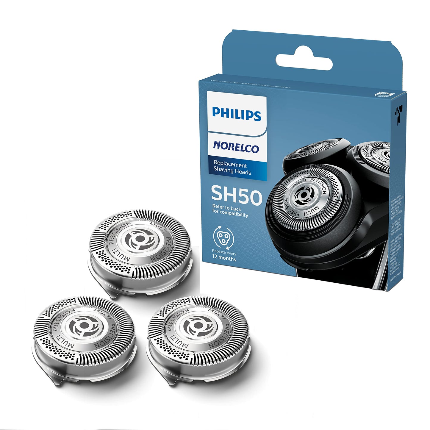 Cabezal de Repuesto Philips Norelco SH50/52 para Afeitadoras Serie 5000 0.066 Libras