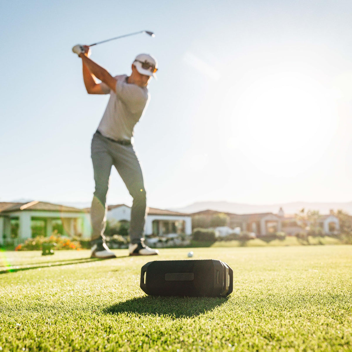 Altavoz Portátil ROKFORM G-ROK Azul Sonido Premium Resistente al Agua para Golf