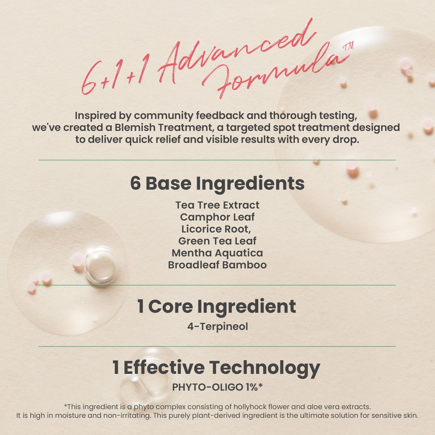 AXIS-Y Spot the Difference Blemish Treatment - Tratamiento anti brotes e imperfecciones para pieles sensibles, grasas y propensas al acné 15ML