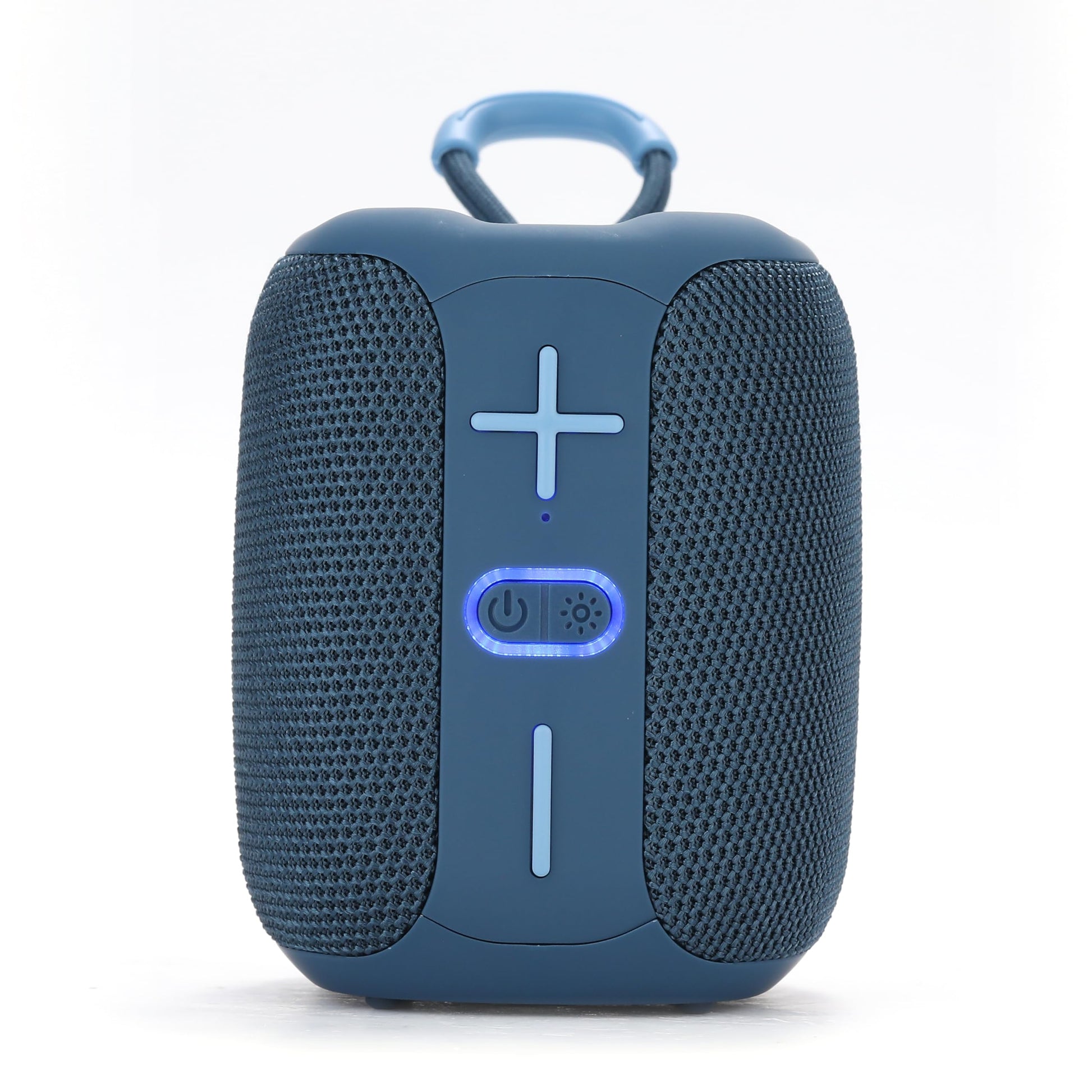 CONTROL EXPERT Bocina Bluetooth 8W Mini Bocina Portatil con Función Radio FM/USB/TF, Compatible con Phone, Tablet, Computadores, Ideal para Viajar y Campear (Azul)