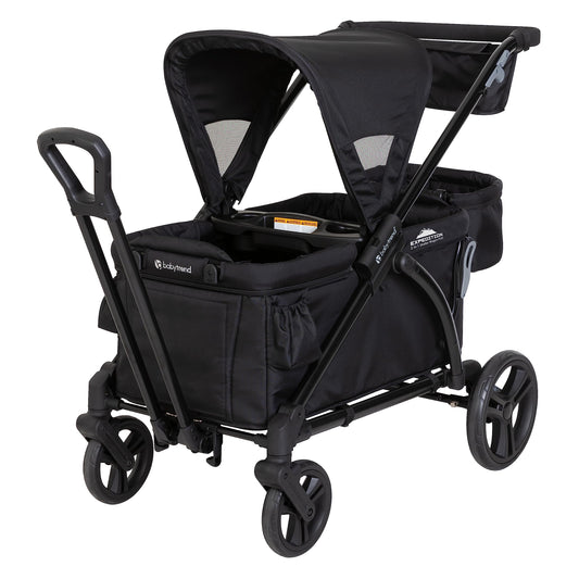 Baby Trend Expedition 2 en 1 Vagón de paseo, Ultra Black