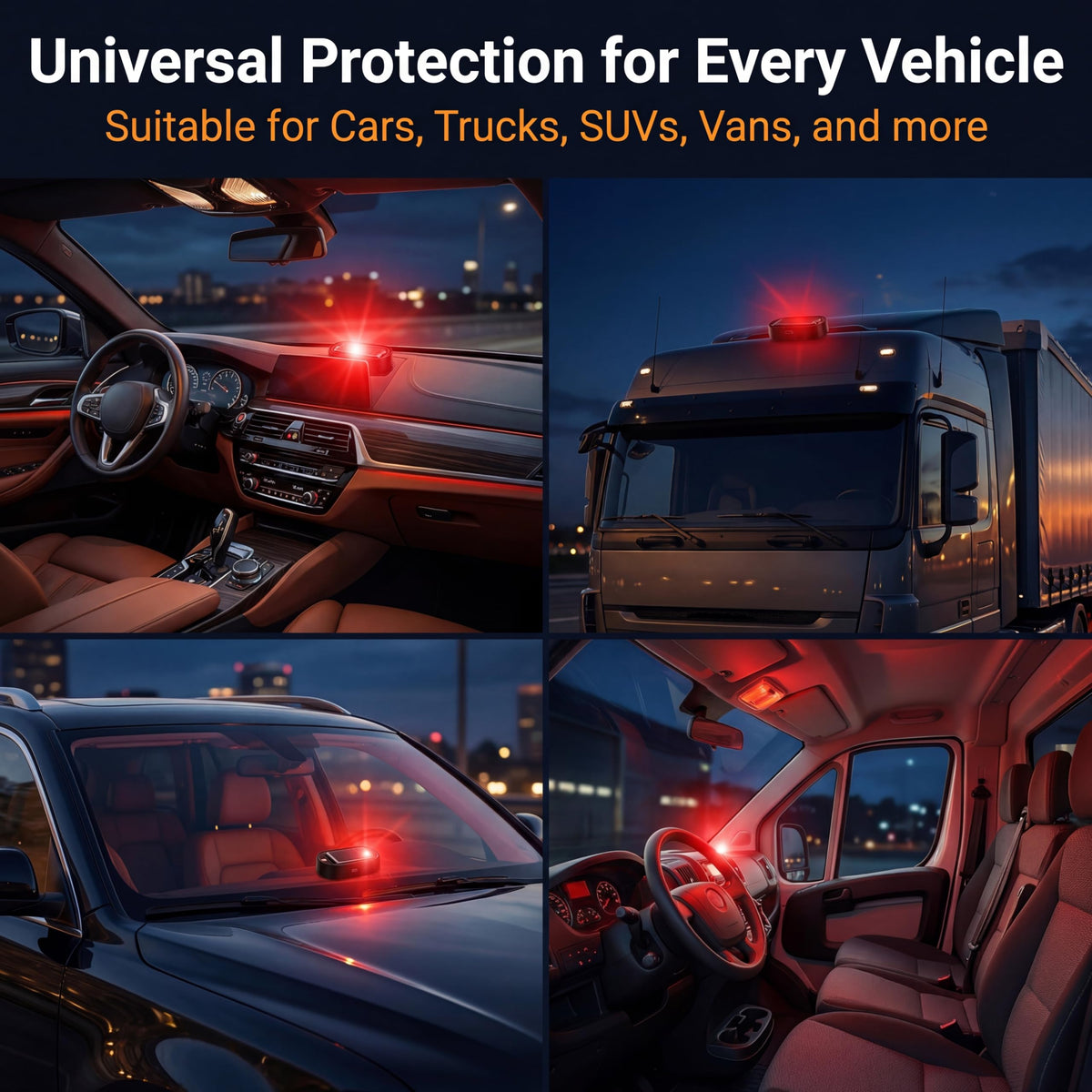 Luces LED Solares ANKIA para Coche