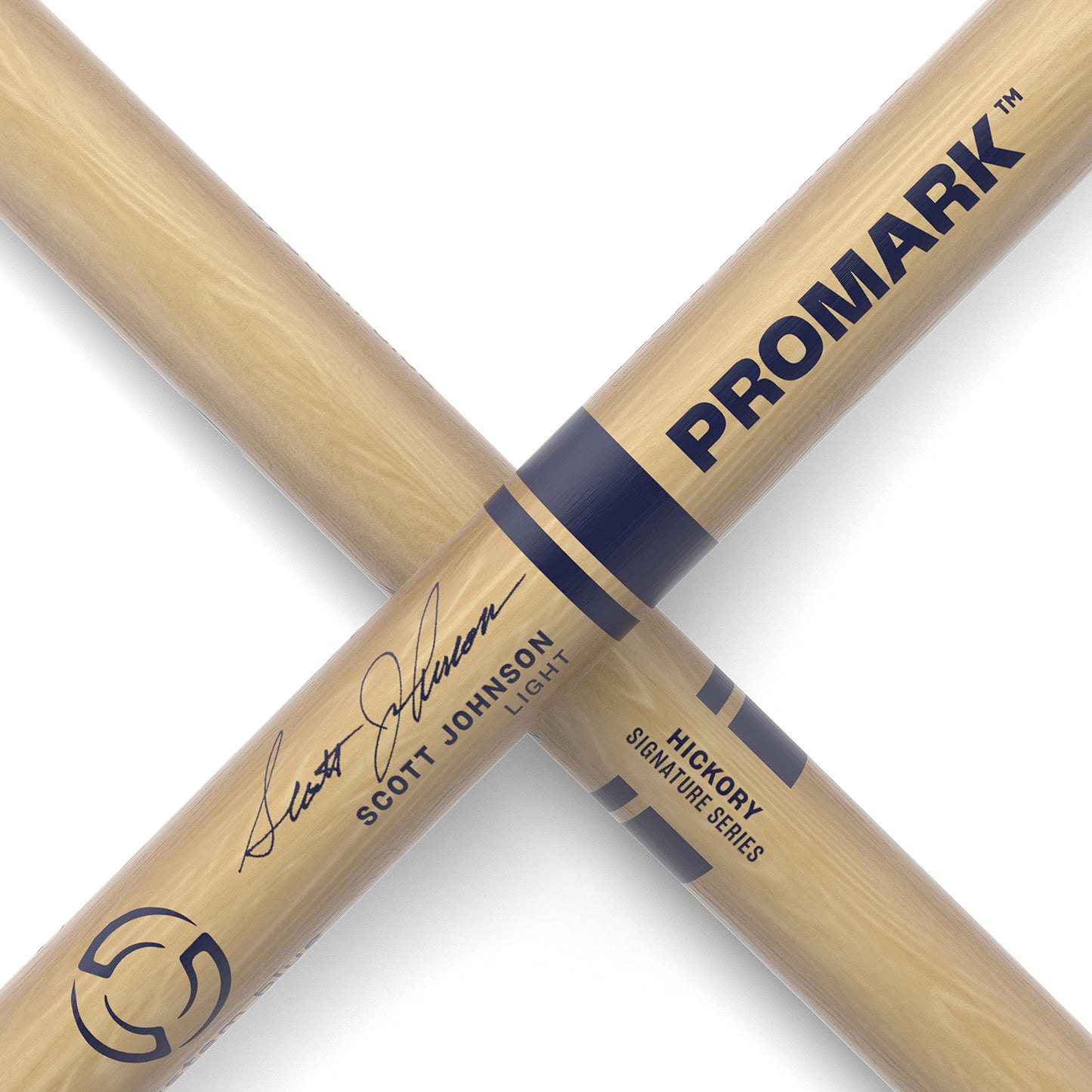 Promark - Baqueta De Marcha Txdc17Iw American Hickory Scott Johnson, Color Azul