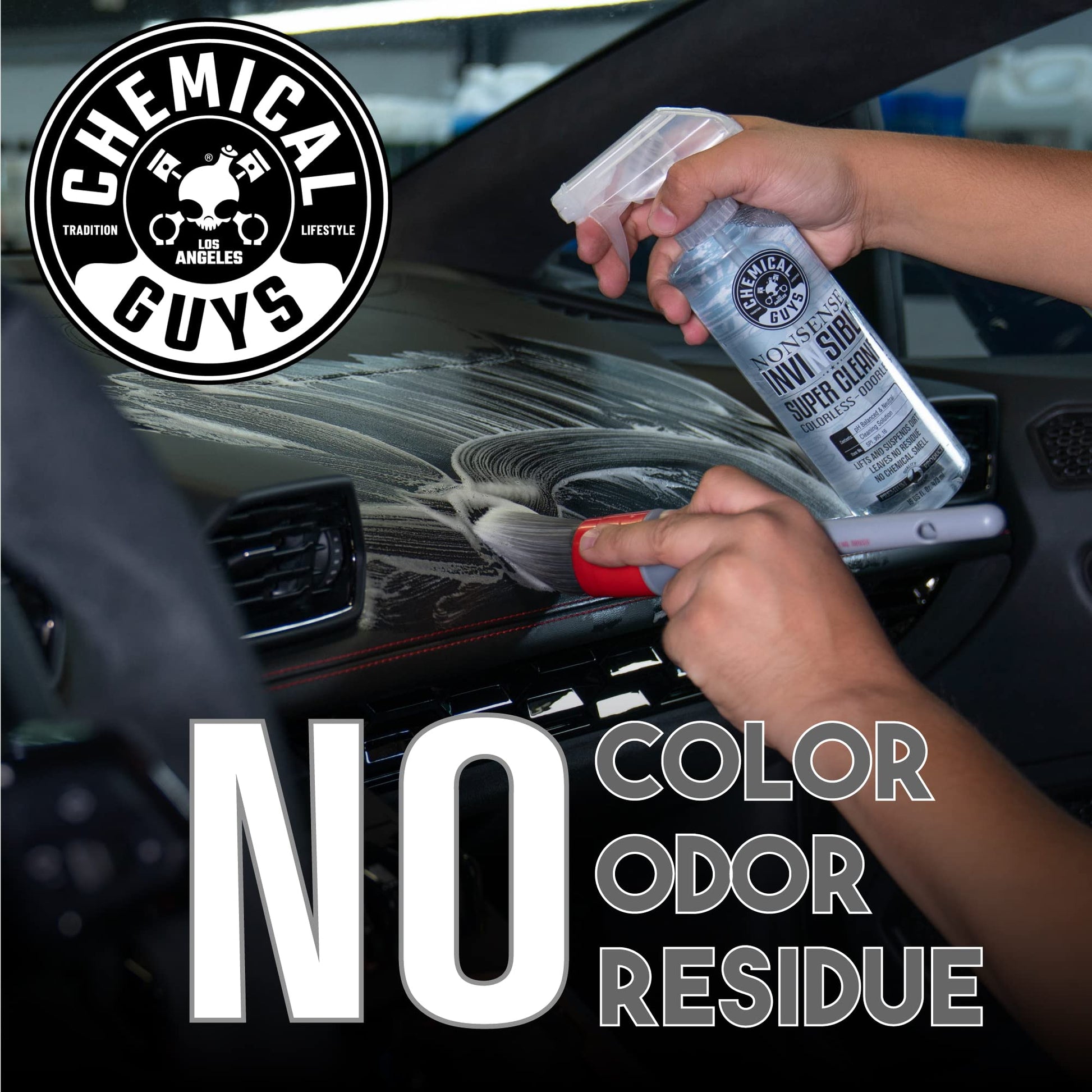 Chemical Guys Limpiador para Todas las Superficies Nonsense (Funciona en Vinilo, Goma, Plástico, Moqueta y Más) Seguro para el Hogar, Garaje, Coches, Camiones, y Más, 946 ml