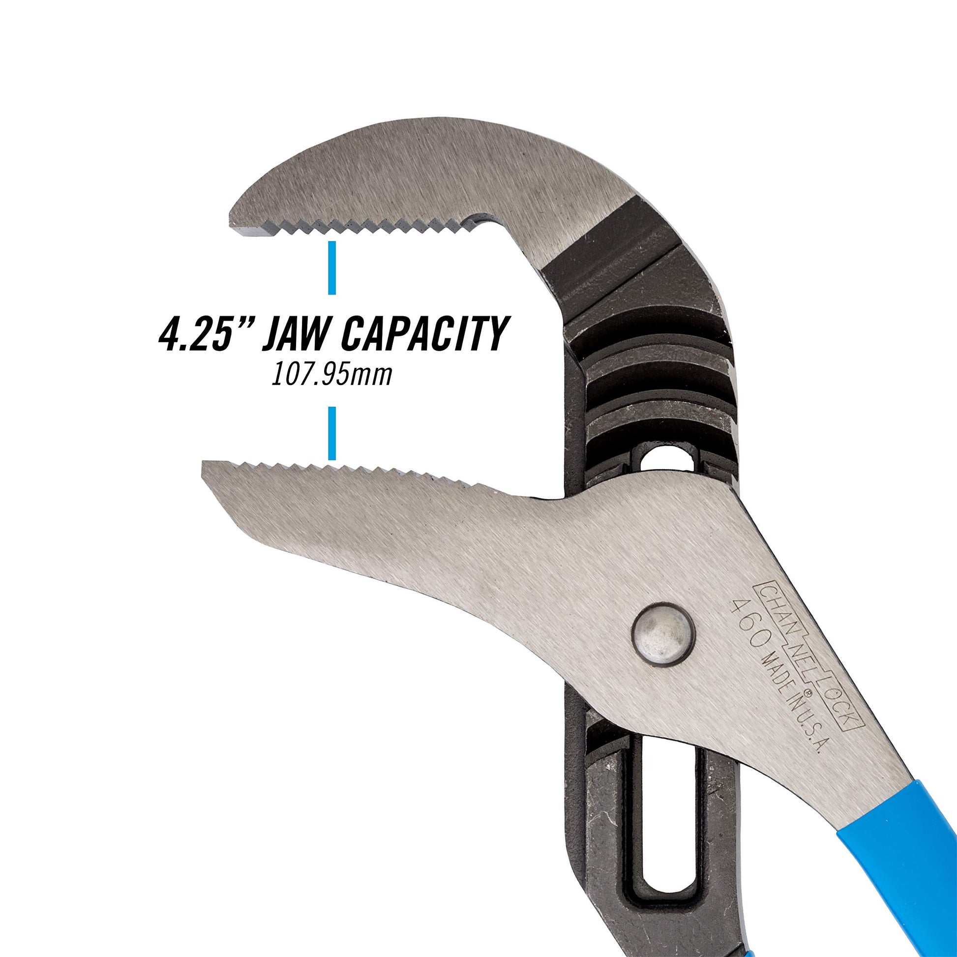 Channellock - 4 pantallas de ranura para lengua 460440426424 (PC-1)