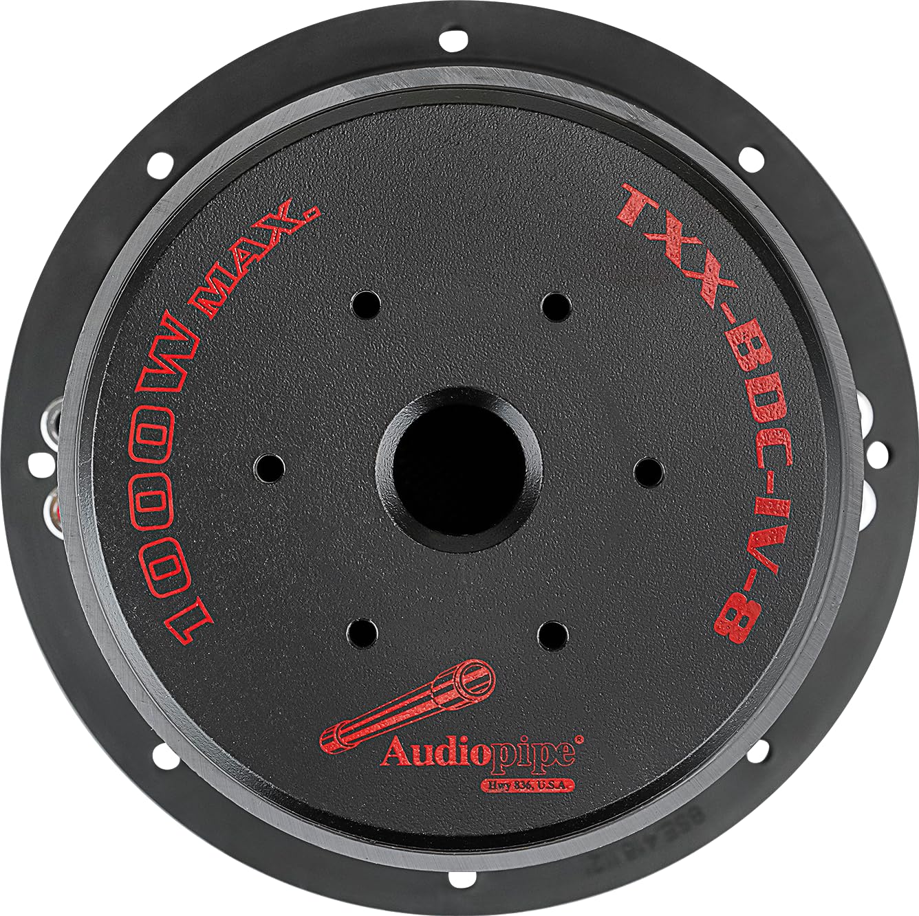 Audiopipe Subwoofer de Cono Cuádruple de 20 cm (TXX-BDC-IV-8)