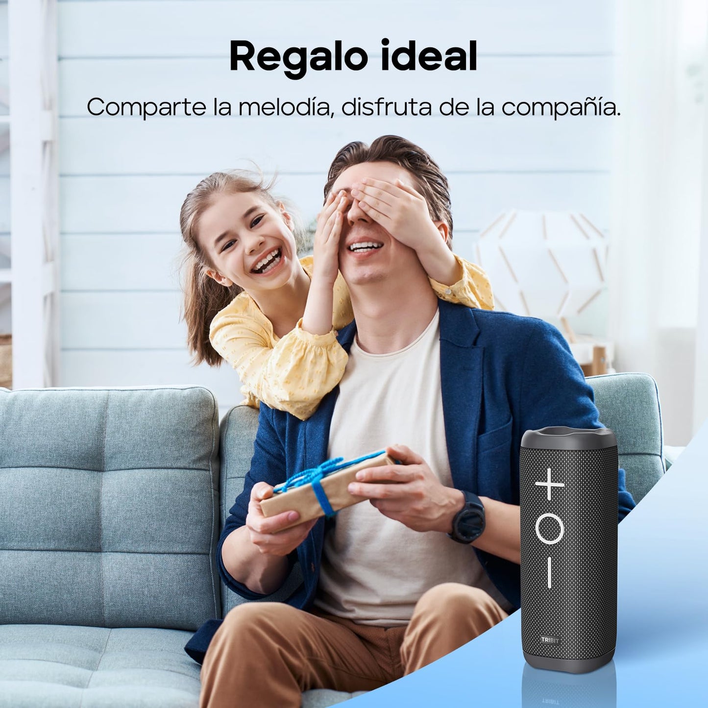 Tribit StormBox 2 Altavoz Bluetooth con 34 W de Sonido Envolvente 360°