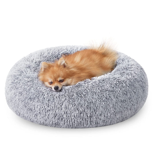 Cama de Perros Feandrea Gris Ombré con Cojín Extraíble y Lavable