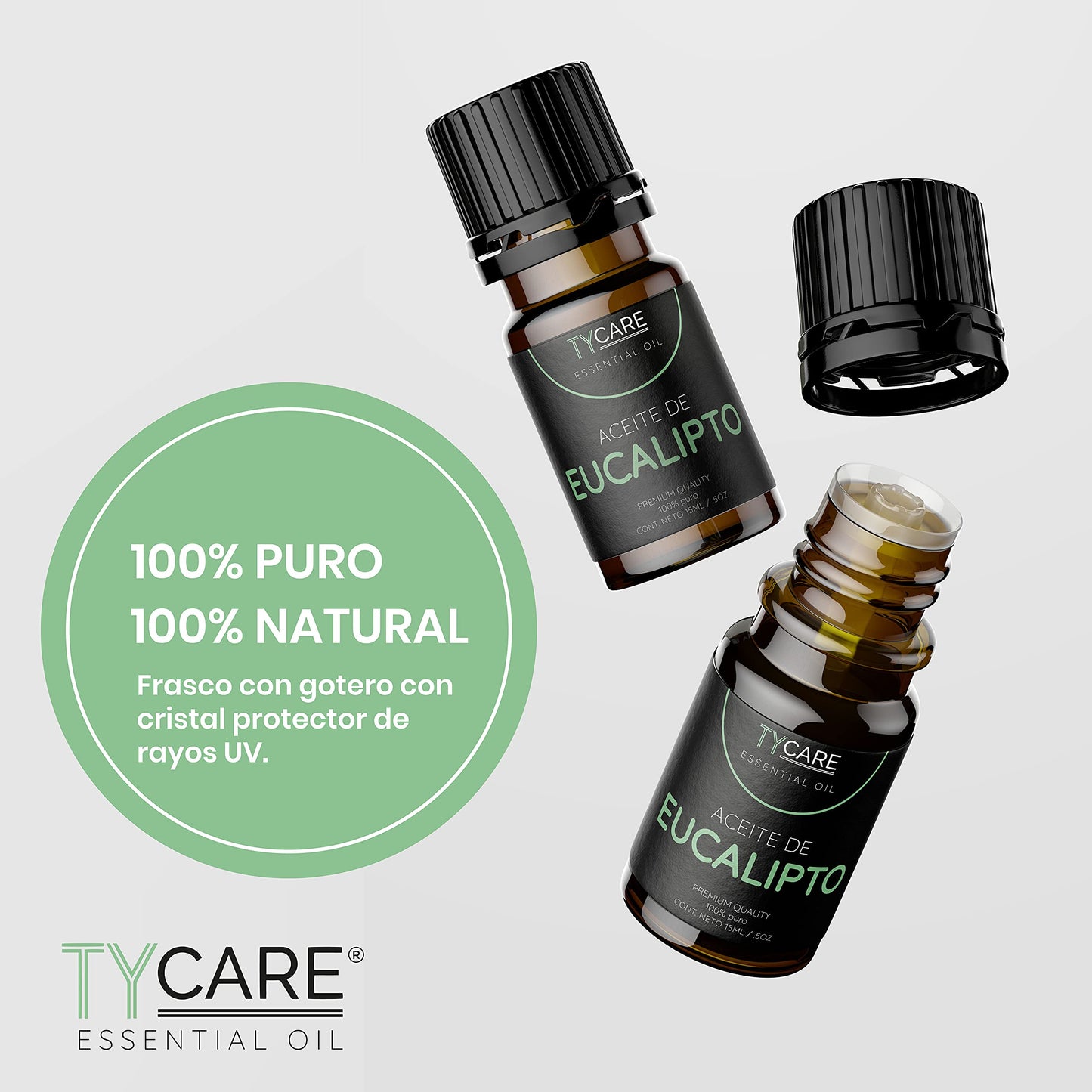 Aceite Esencial Eucalyptus Globulus 100% Puro Premium Quality 15 ml