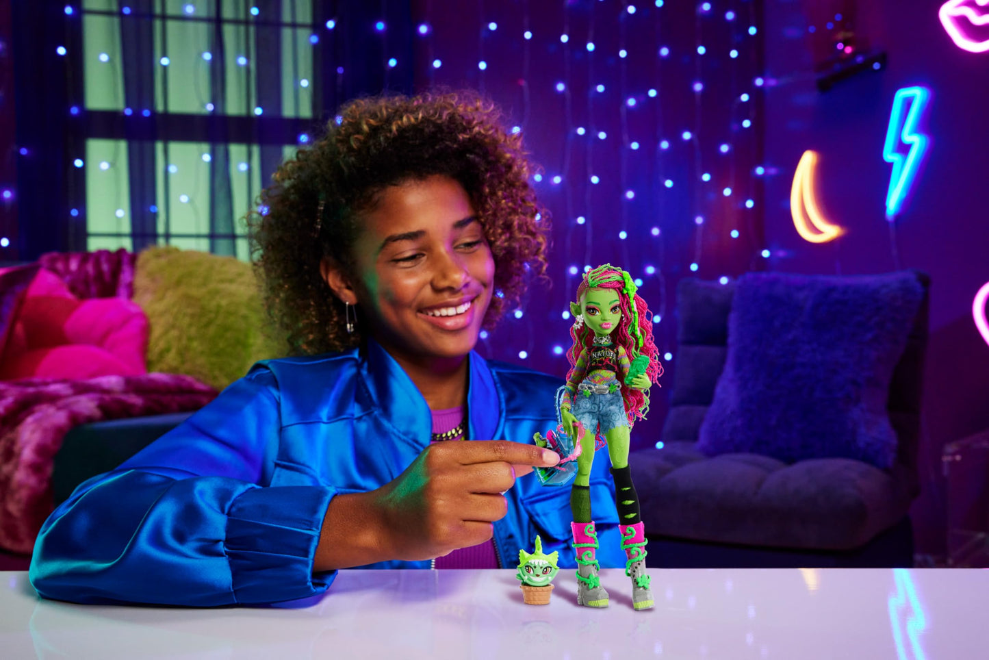 Muñeca Monster High Venus 4 Años en Adelante para Niñas