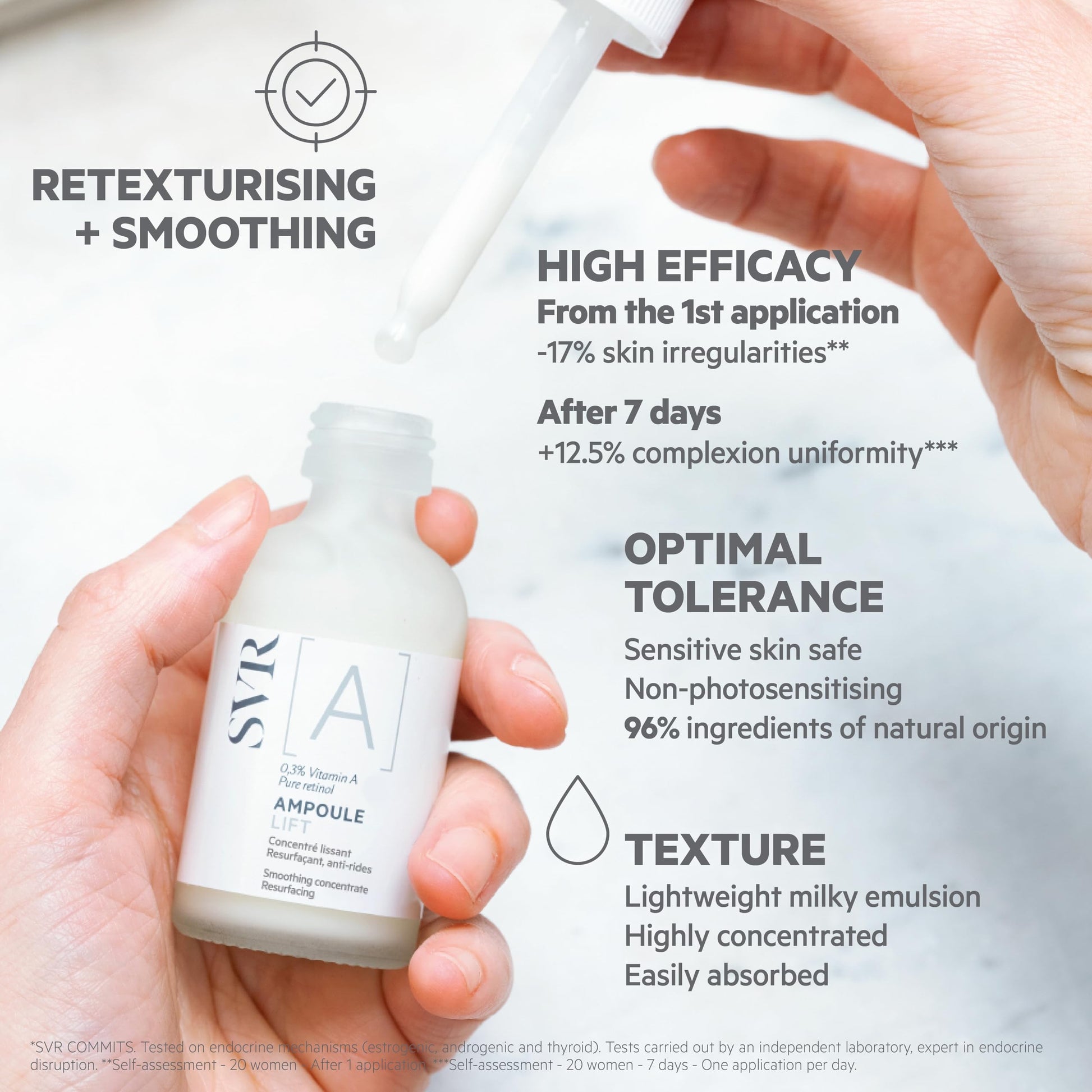 SVR Sérum Con Gotero Ampoule a Lift Vitamina A 30 ml
