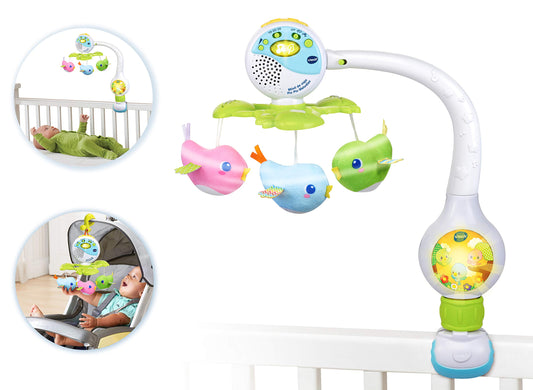 Móvil de Viaje VTech Multicolor Pío Pío Melodías para Bebé