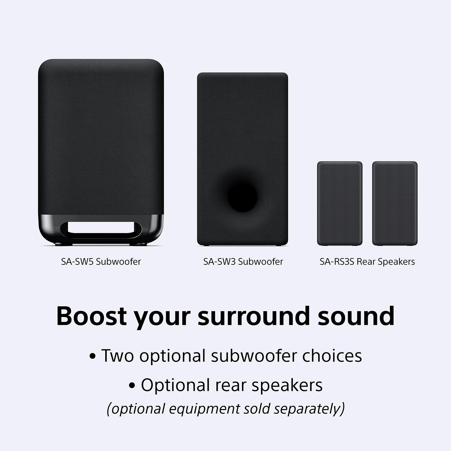 Sony Barra de Sonido HT-S2000 de 3.1 Canales Dolby Atmos®/DTS:X®