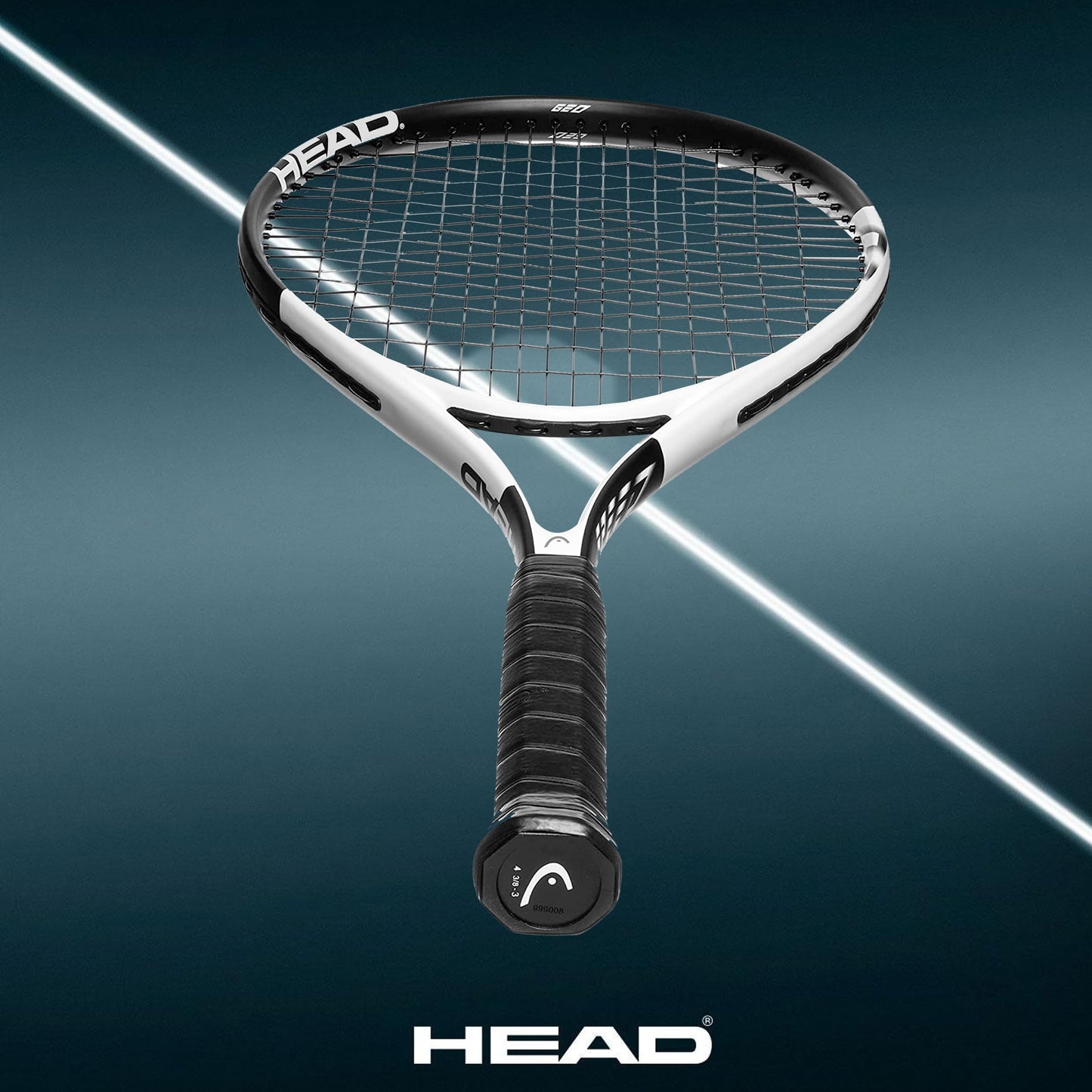 HEAD Geo Speed - Raqueta de Tenis para Adultos, diseño de Cabeza preencordada, 27.5 Pulgadas, Agarre de 4 3/8 Pulgadas