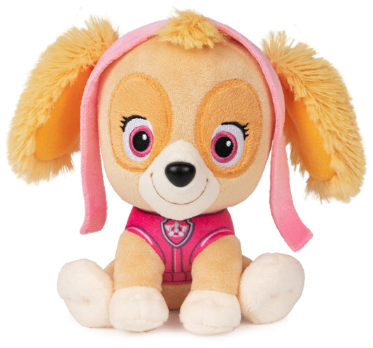 GUND - Juguete de Peluche Oficial de la Patrulla Canina Skye con Uniforme de Aviador de Aviador, Animal de Peluche para Edades de 1 año en adelante, 6 Pulgadas (los Estilos Pueden Variar)