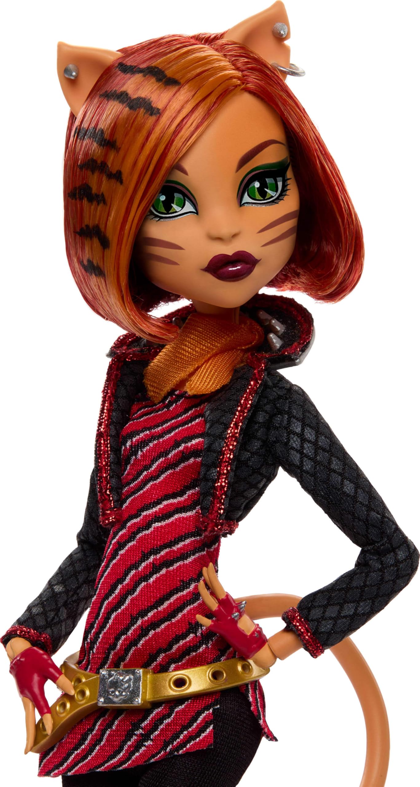 Muñeca Monster High Boo-riginal Creeproduction Toralei Reproducción Coleccionable con Soporte y Diario