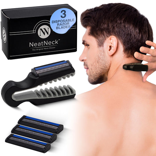 Afeitadora NeatNeck Compacta y Cómoda para el Cuello y Nuca Diseño Portátil