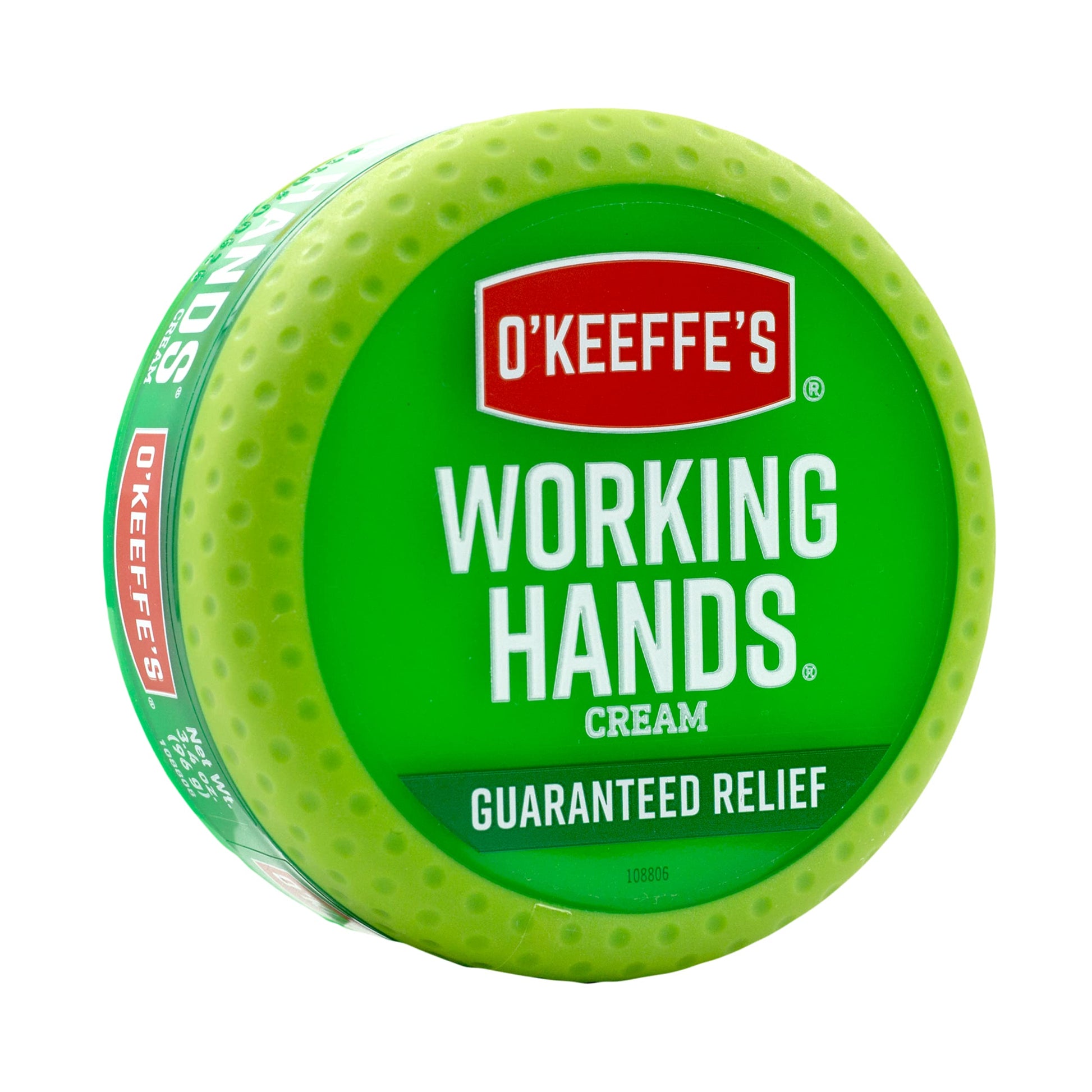 O'Keeffe's Working Hands - Crema para manos, frasco de 100 ml, frasco, 1 unidad, naranja, verde (Orange, Green)