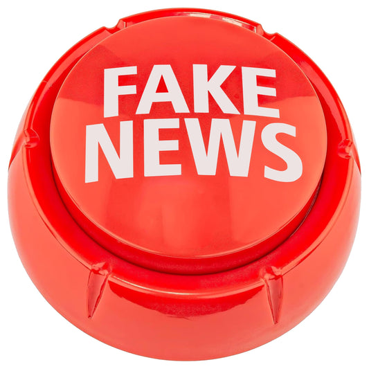 Fairly Odd Novelties Donald Trump Fake News Sound Button Gag Gift Novelty, 7 Fake News Sayings