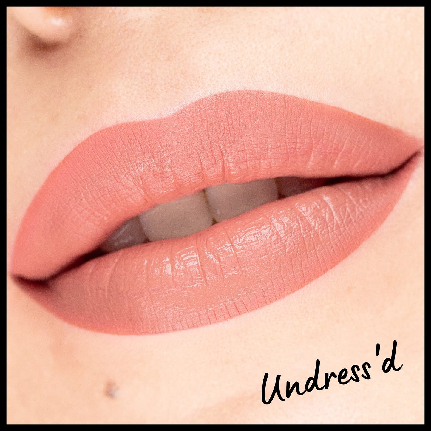 Lápiz Labial Líquido Mate NYX Professional Rosa Nude Lencería XXL Desvestida