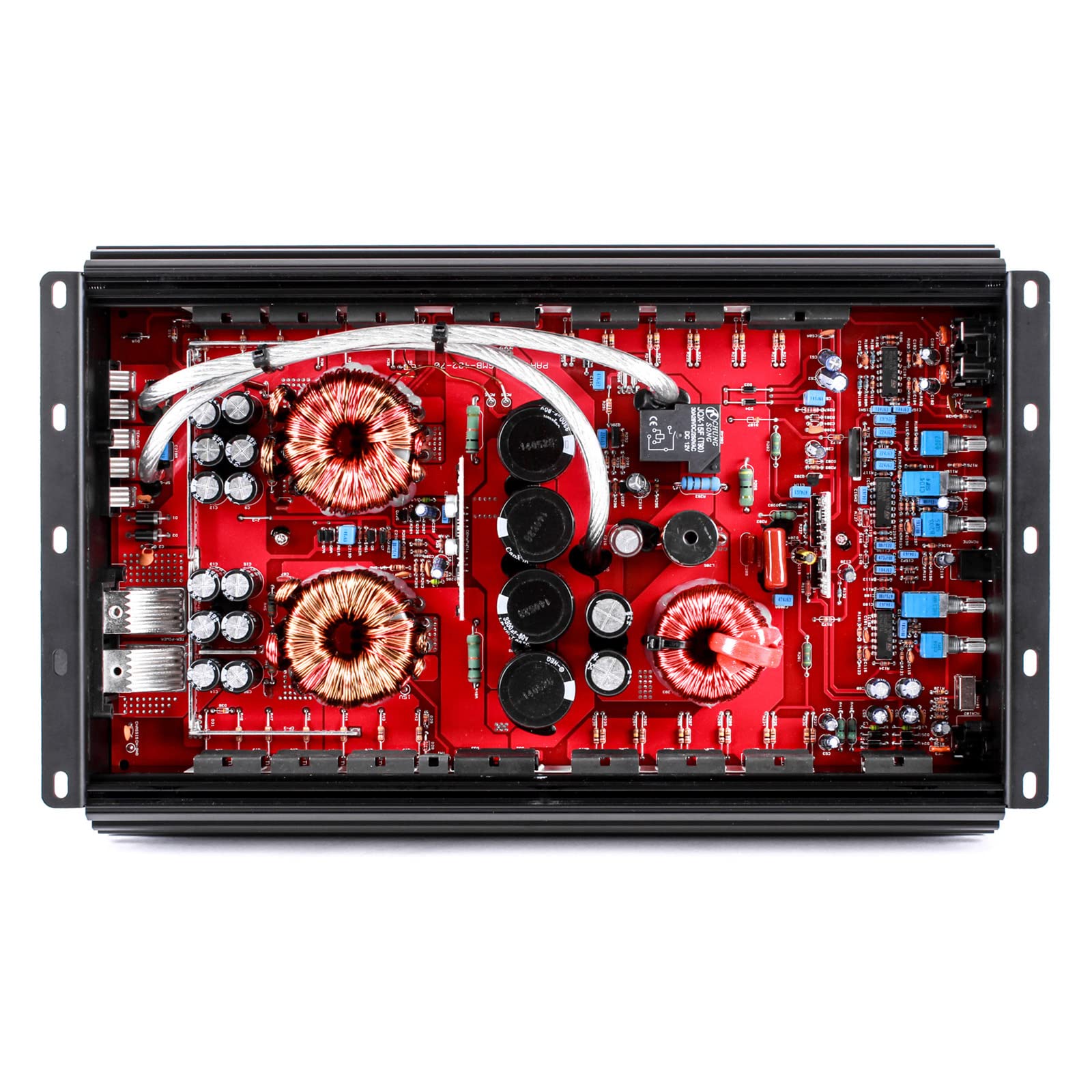 Amplificador Monoblock Skar Audio SKv2-1500.1D MOSFET Competencia Subwoofer 2200 W Máxima Potencia
