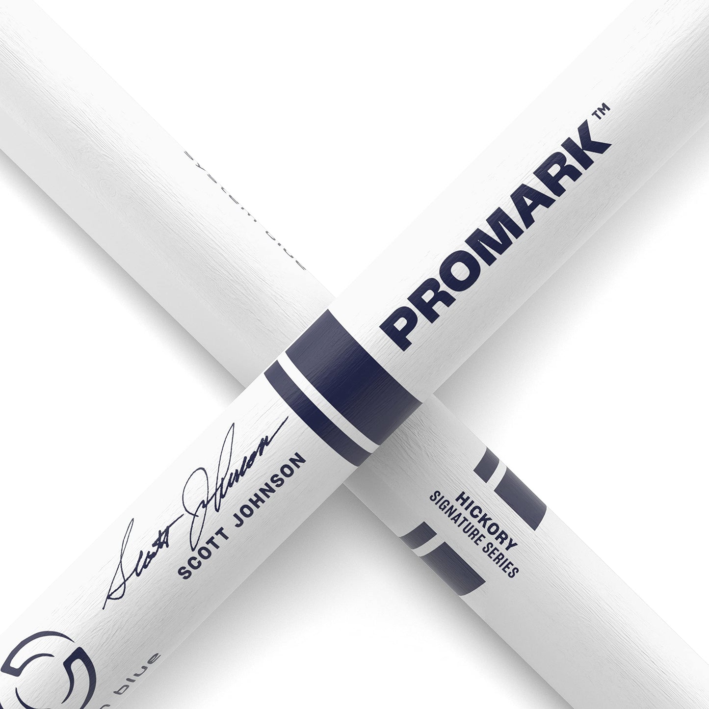 ProMark | Baquetas, DC17W - Scott Johnson (Blanco)