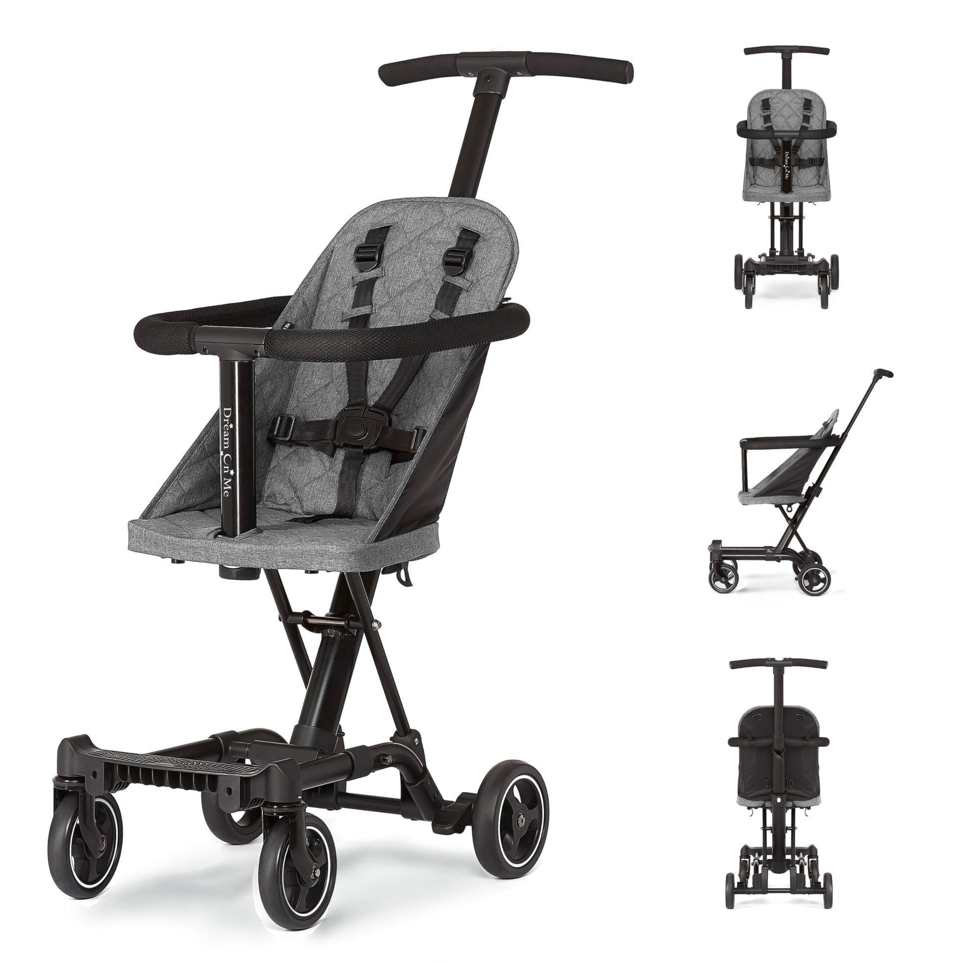 Cochecito y Silla de Paseo Dream On Me Gris Universal Coast
