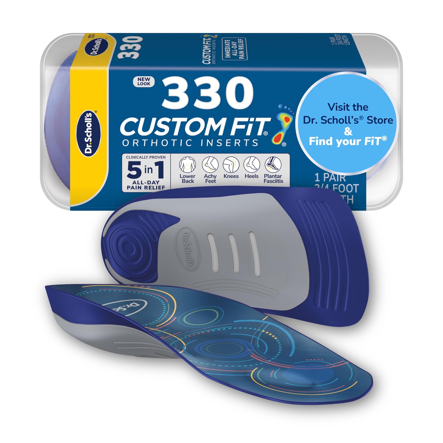 Plantillas Ortopédicas Dr. Scholl's CF 330 Personalizadas