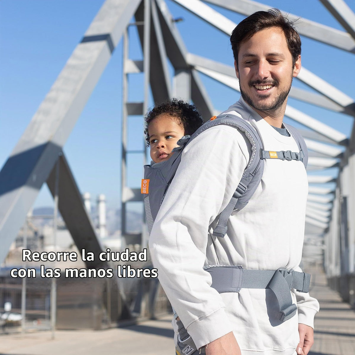 Beco Mochilas Portabebés (Cool Dark Grey)