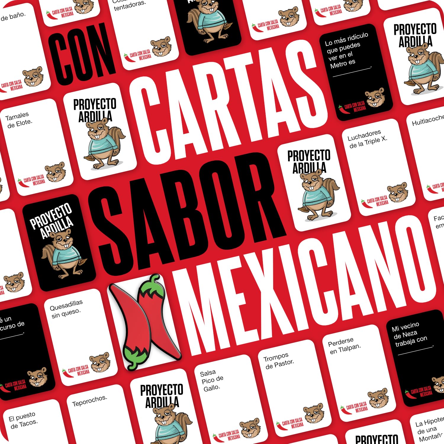 MAR LÚDICO - Juego de Mesa en Español | Juego de Mesa para Adultos | Juego para Fiestas | Versión Mexicana - Proyecto Ardilla