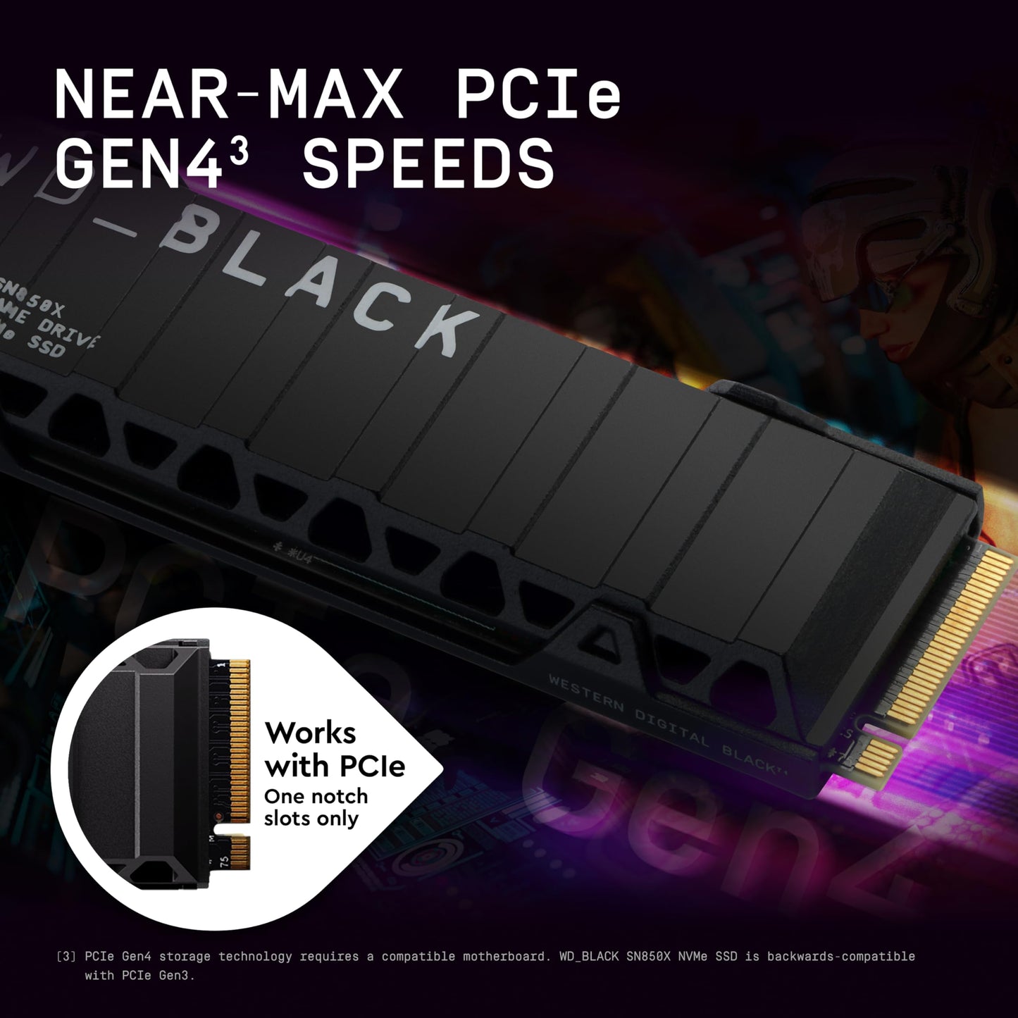 Unidad Interna SSD WD_BLACK 2TB con disipador para Juegos en Playstation 5