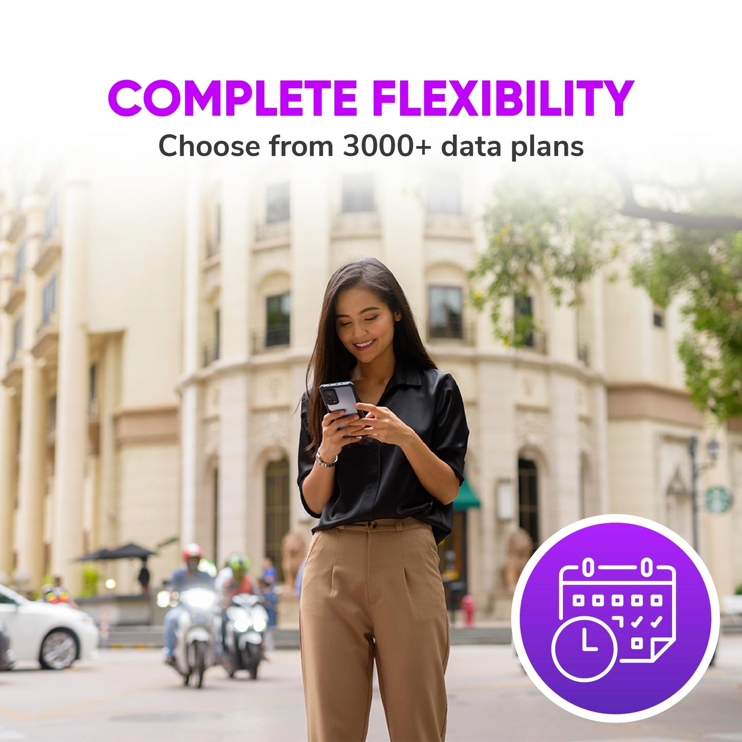 Sapphire 3 Hotspot móvil, punto de acceso WiFi portátil para viajar en más de 130 países, soporta 300 redes móviles, datos globales gratuitos precargados de 4 GB, duración de la batería de 18 horas