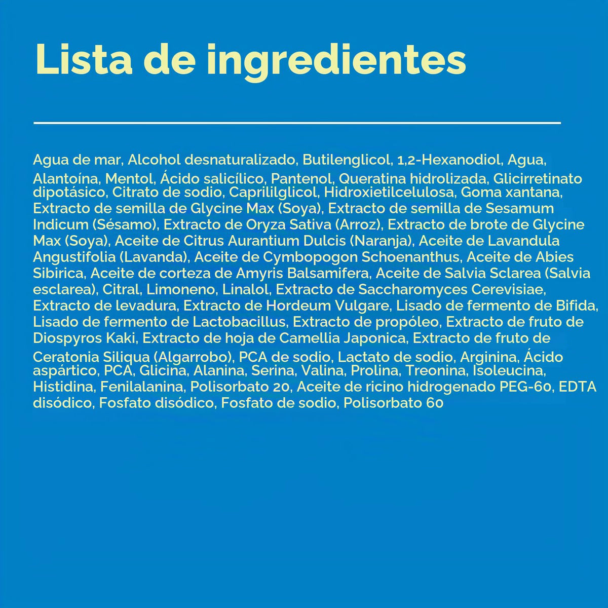 Sérum Capilar Seapuri Transparente con Ácido Salicílico para Crecimiento y Tratamiento Anticaída para Hombre y Mujer