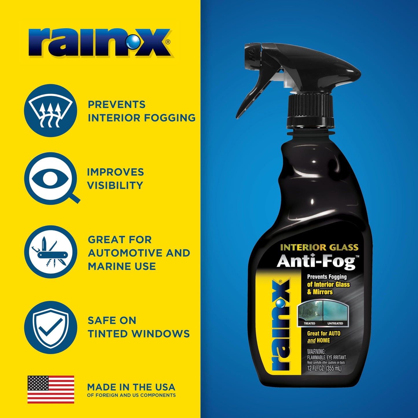 Tratamiento Antiempañante Rain-X atomizador