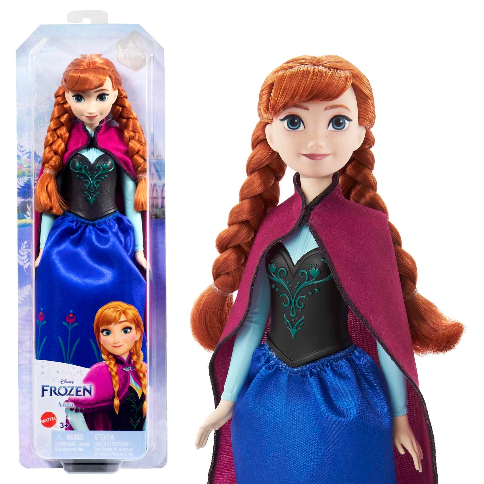 Muñeca Viajera de Disney Frozen 2 Anna Mattel