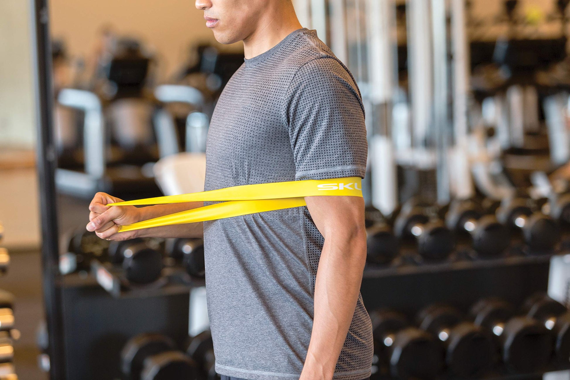 Bandas de Resistencia Mini SKLZ Amarillo Diferenciador