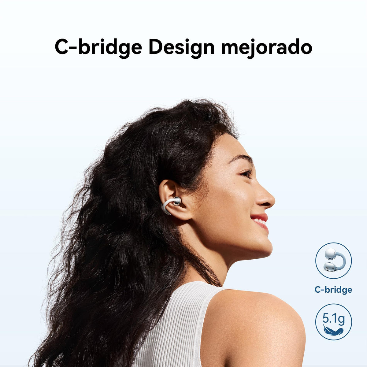 Audífonos Inalámbricos HUAWEI Azul FreeClip 2