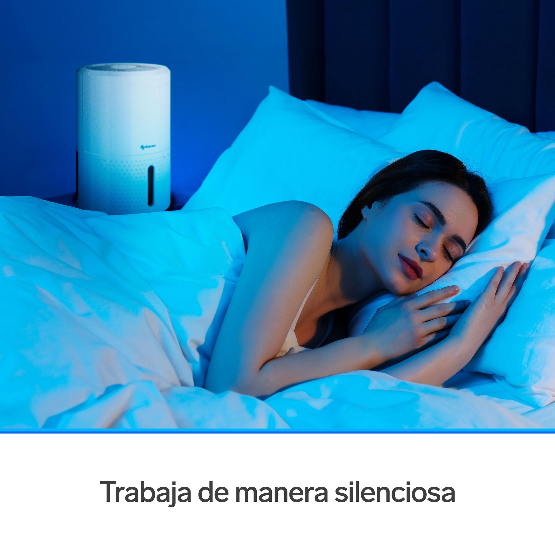 Deshumidificador electrónico con tanque de 800 ml