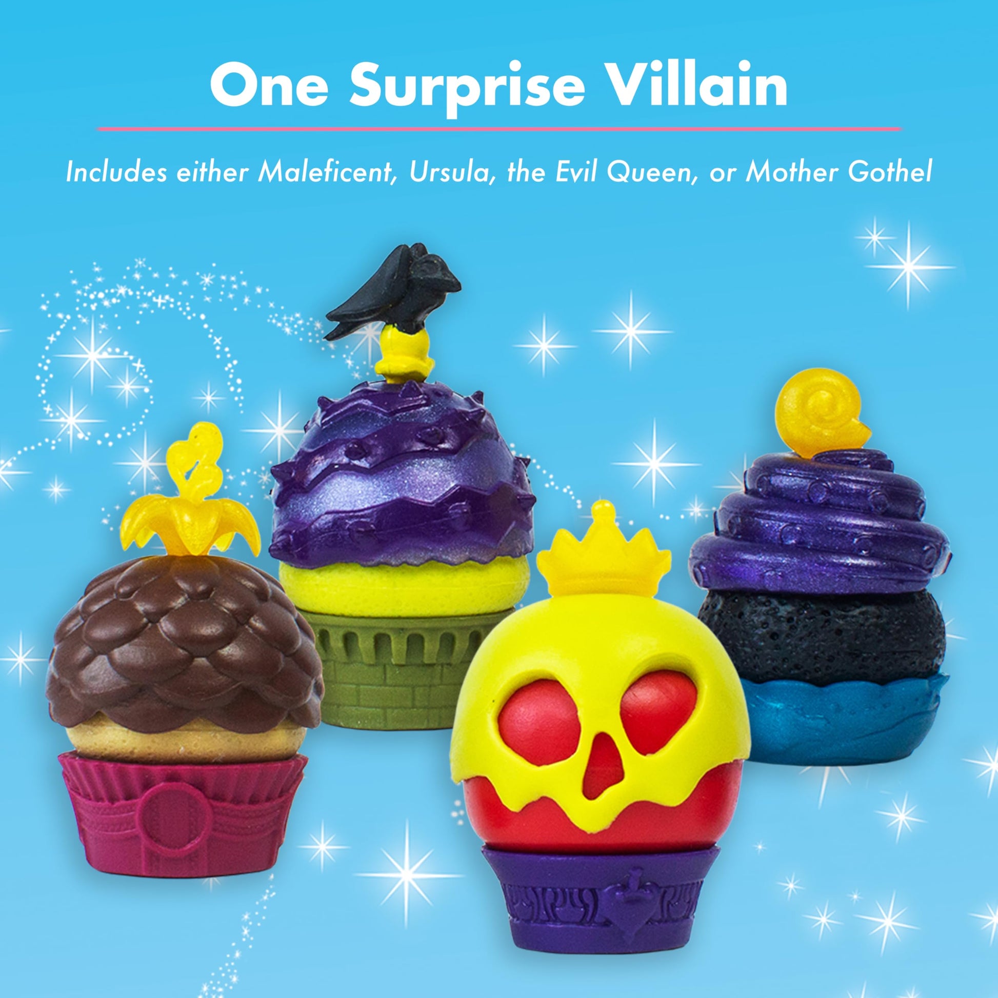 Wonder Forge Disney Princess Enchanted Cupcake Party Game para niñas y niños a Partir de 3 años. Un Divertido y rápido Juego de Fiesta Que Puedes Jugar una y Otra Vez (1088)