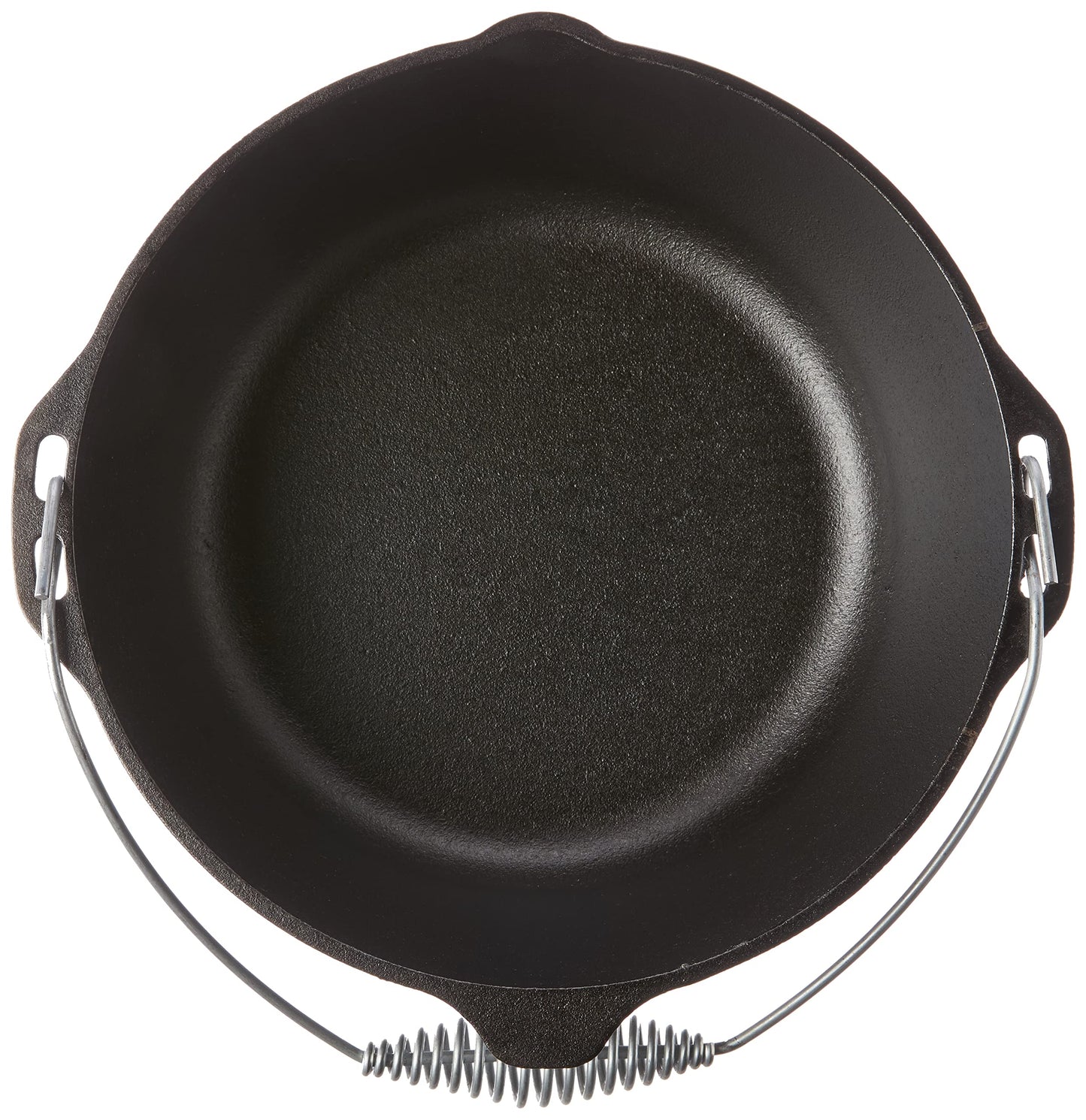 Lodge 7 Quart Cast Iron Dutch Oven - cacerolas (Negro, Plata, Negro / Plateado, Hierro fundido, Hierro fundido, EE.UU.)