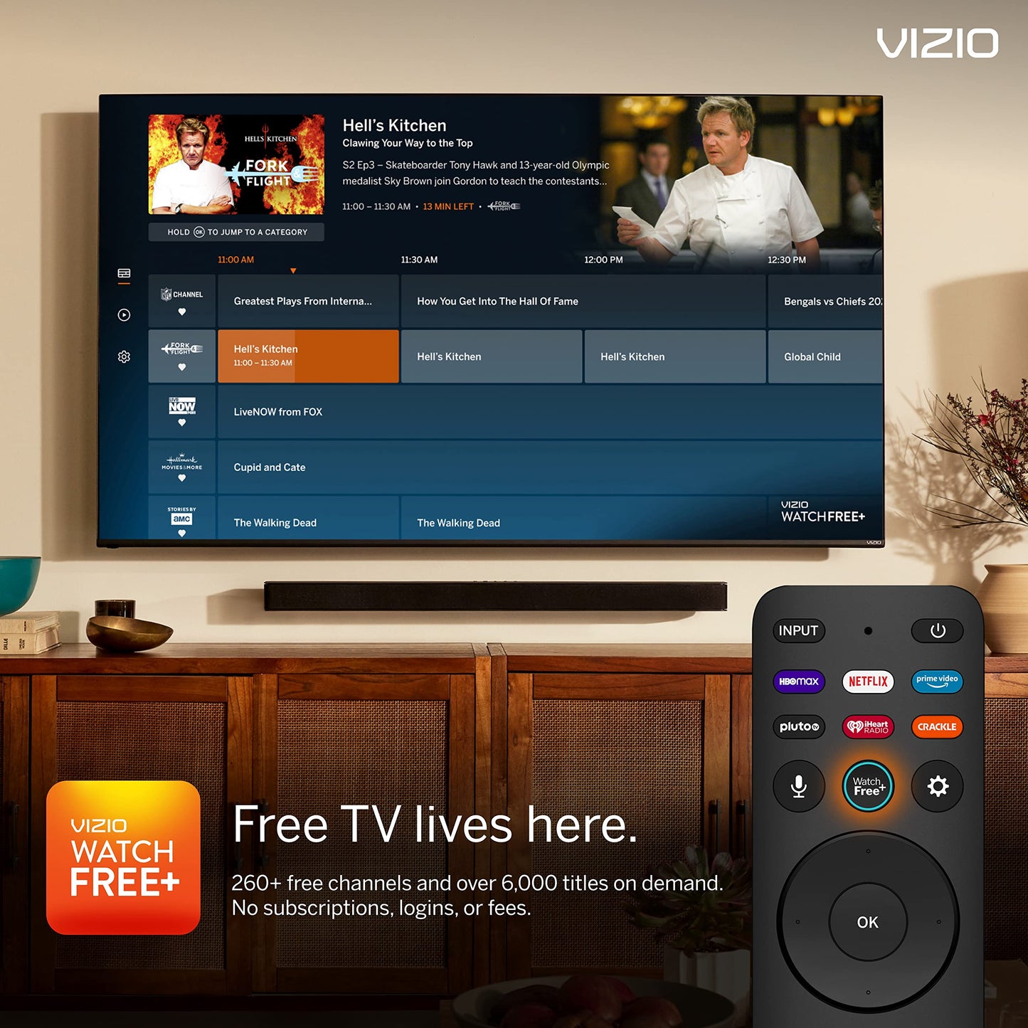 Smart TV VIZIO 40 Pulgadas Serie D Full HD 1080p con Apple AirPlay y Chromecast integrados Alexa 2023