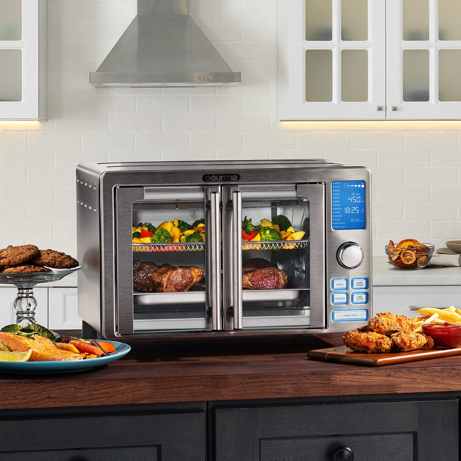 Gourmia GTF7520 Freidora de aire para horno tostado