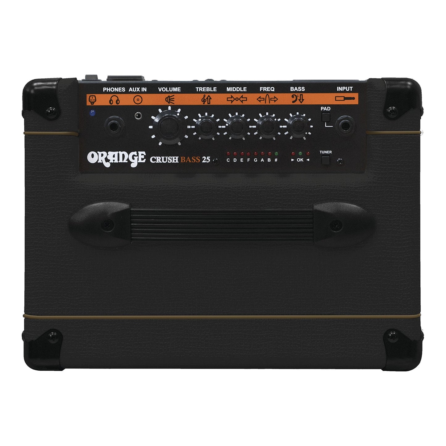 Combo de amplificador de bajo y guitarra, Crush Bass 25, Negro