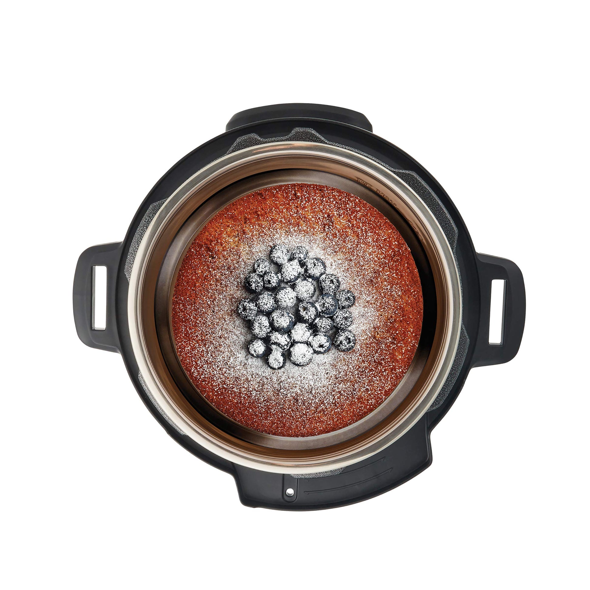 Instant Pot - Sartén redonda oficial para cocinar/hornear con tapa y base extraíble, antiadherente, resistente, apto para lavaplatos, apto para horno, multiusos para cocinar, hornear, almacenar,