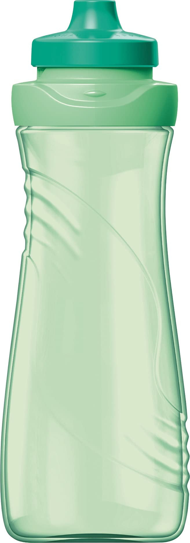 Maped Picnik Origins - Botella de agua infantil con tapa protectora - Sistema antiderrame y a prueba de fugas - Plástico sin BPA - Verde - 580ml