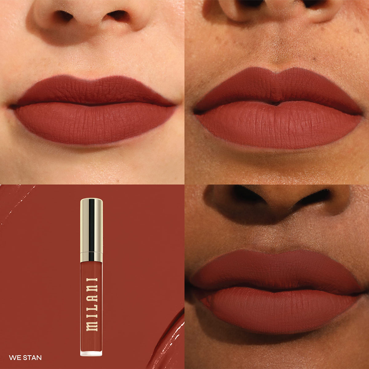 Milani, Labial líquido Mate Stay Put Liquid Lip Longwear (We Stan)