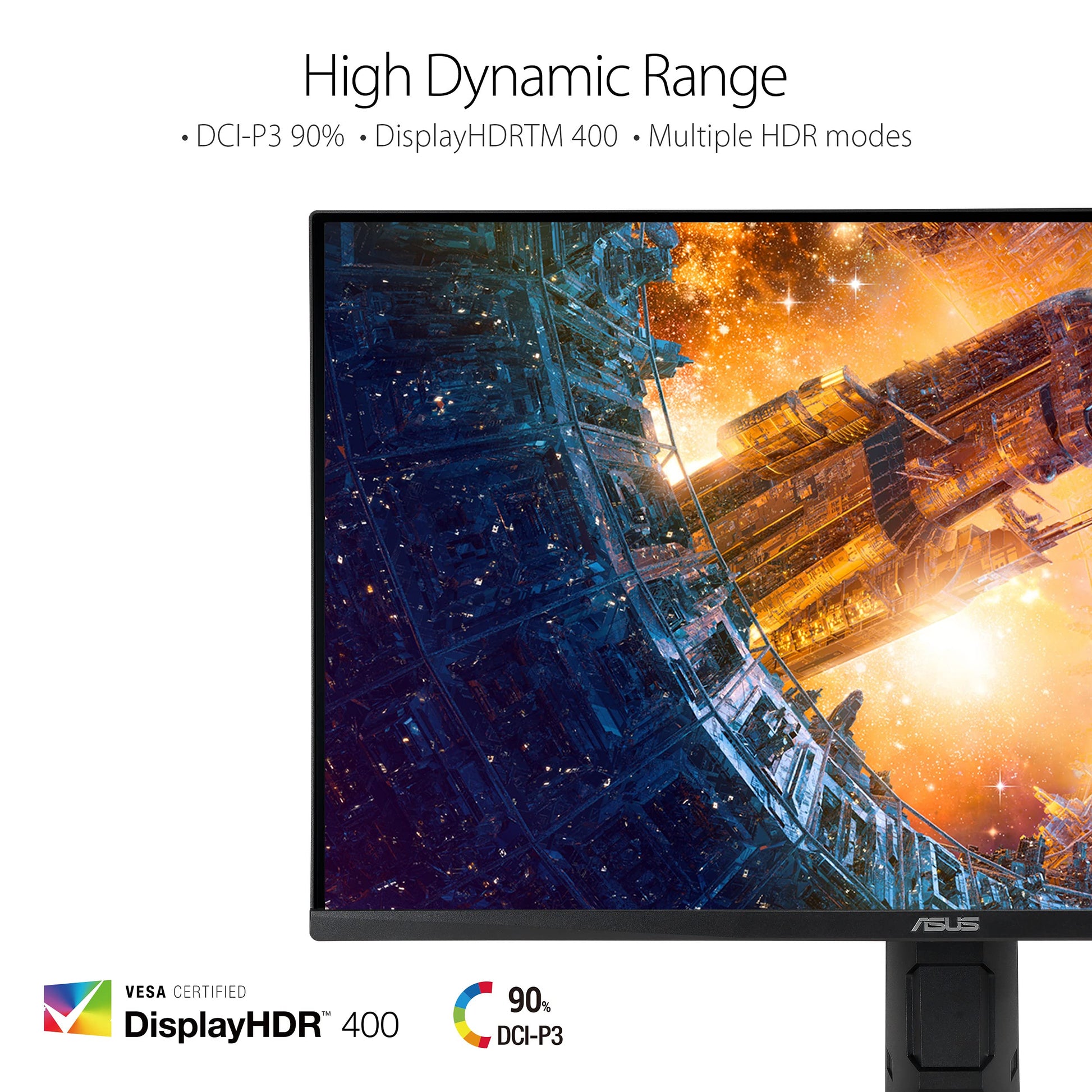 Asus Monitor gamer TUF Gaming VG28UQL1A HDMI 2.1: 4K UHD, 28", IPS rápido, 144Hz, 1ms GTG, compatible con NVIDIA G-Sync, AMD FreeSync Premium, DSC, ELMB Sync