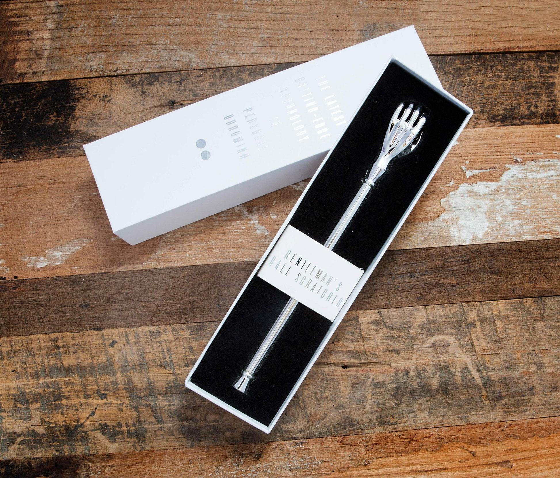 Boxer Gifts "Gentleman's Ball Scratcher", divertido regalo de broma para hombre, grosero, regalo novedoso para él, gran regalo de broma para elefante blanco, cumpleaños o Navidad